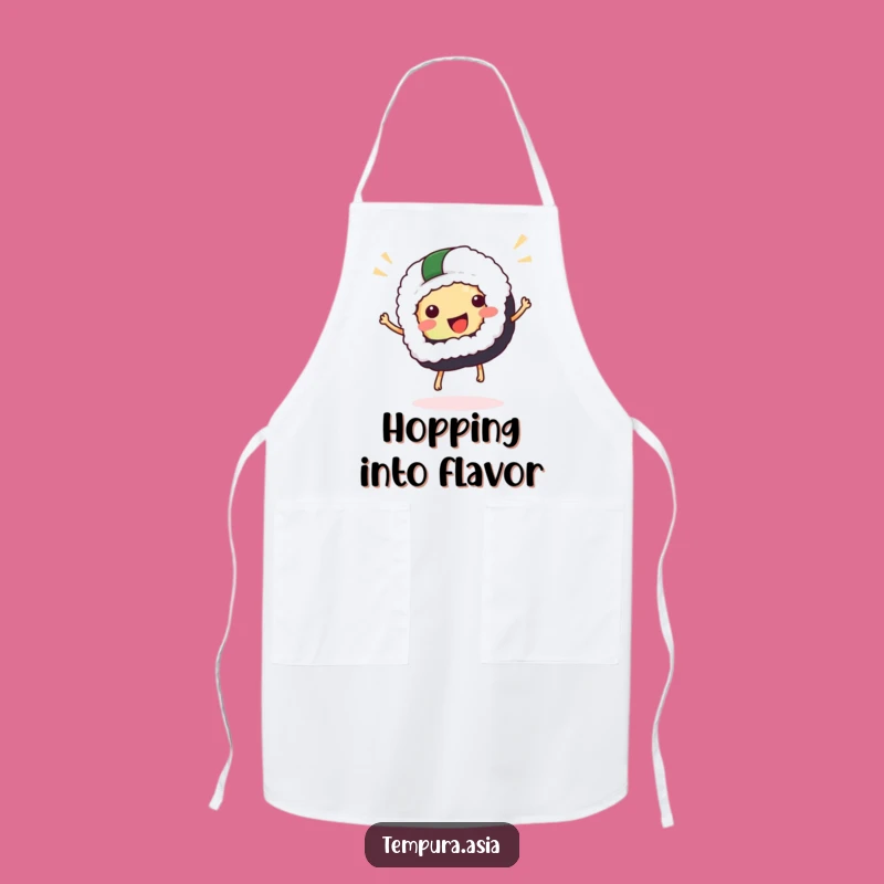 Funny Sushi Hop Apron: Cook in Style with This Hilarious Japanese Gift