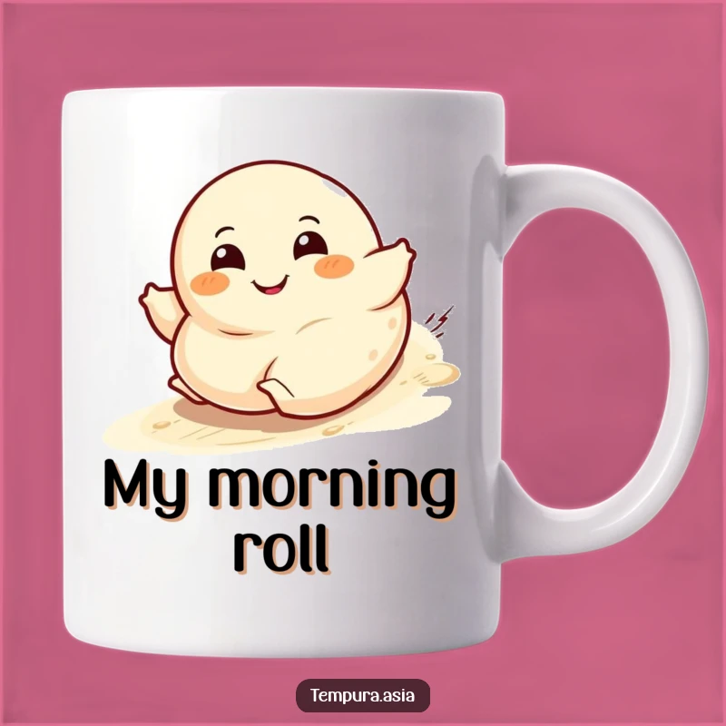 Funny Dumpling Roll Mug: A Hilarious Gift for Foodie Adventures