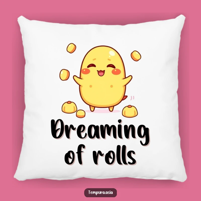 Funny Tamagoyaki Giggling Pillow - Cozy Cushion with Juggling Fun