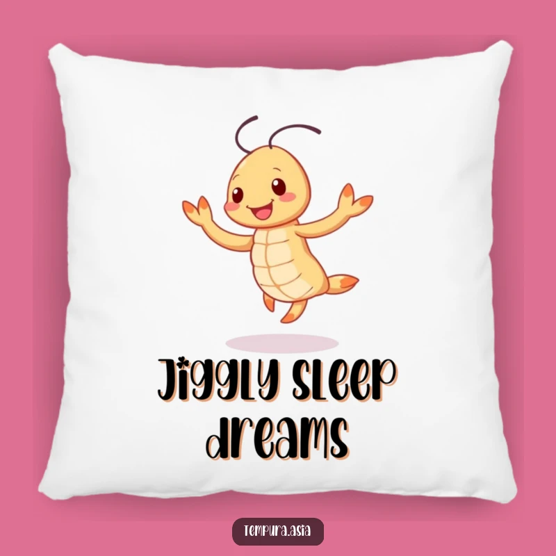 Funny Tempura Shrimp Jig Pillow - Cozy Comfort with Dancing Flair