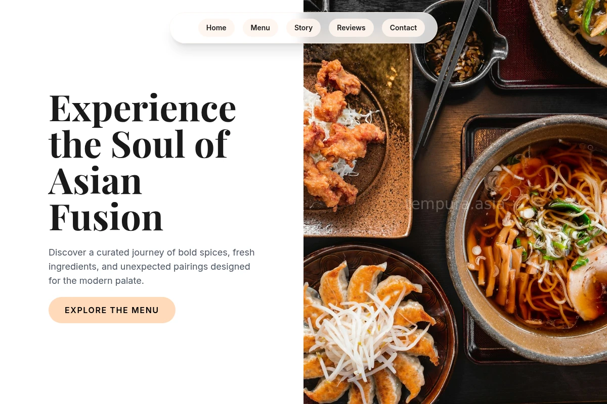Kombu Asian Fusion Food