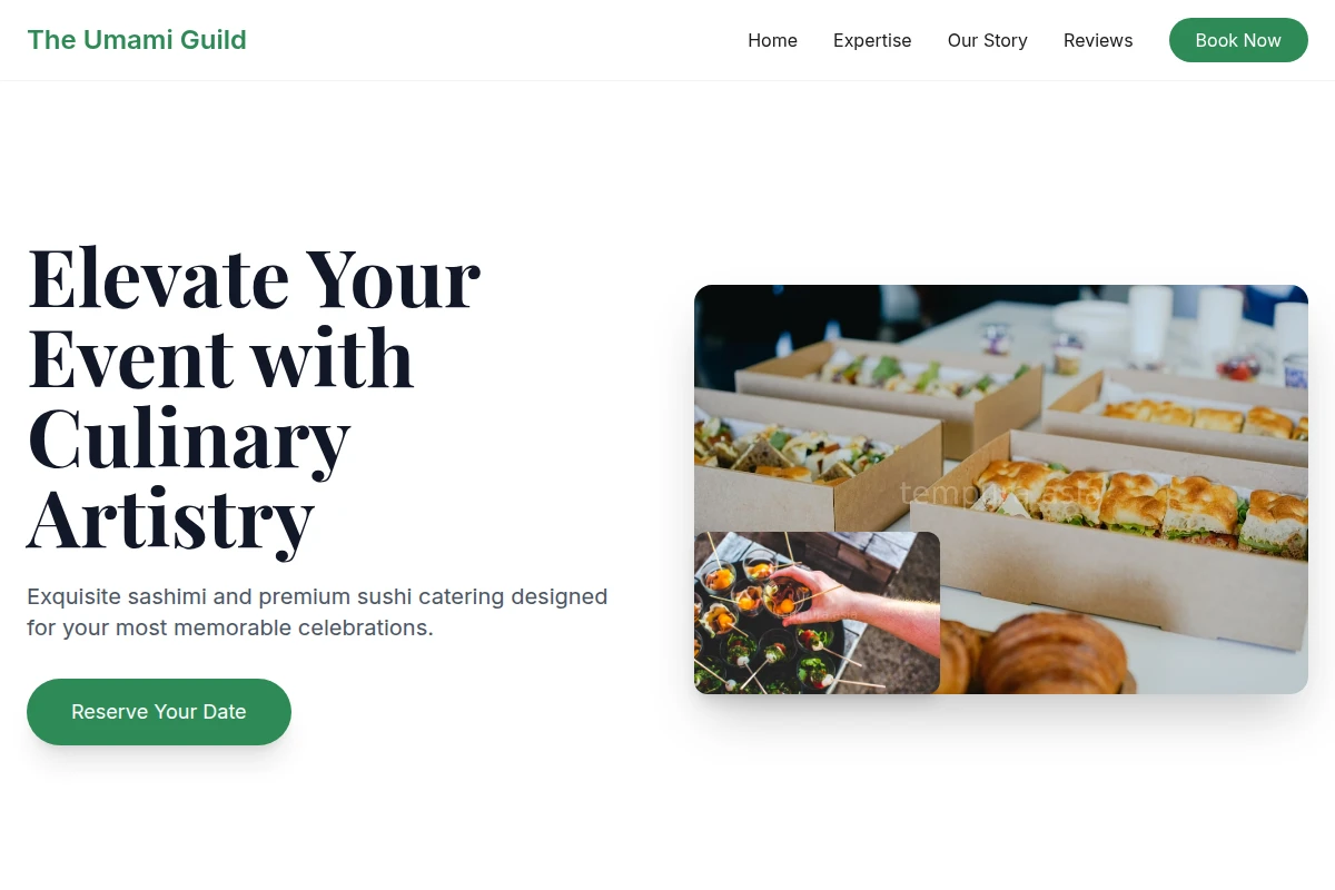 Sashimi Catering