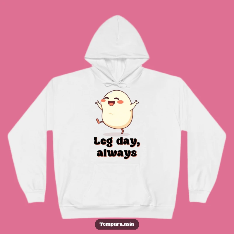 Funny Gyoza Kick Hoodie: Cozy & Fun Dumpling Apparel Gift