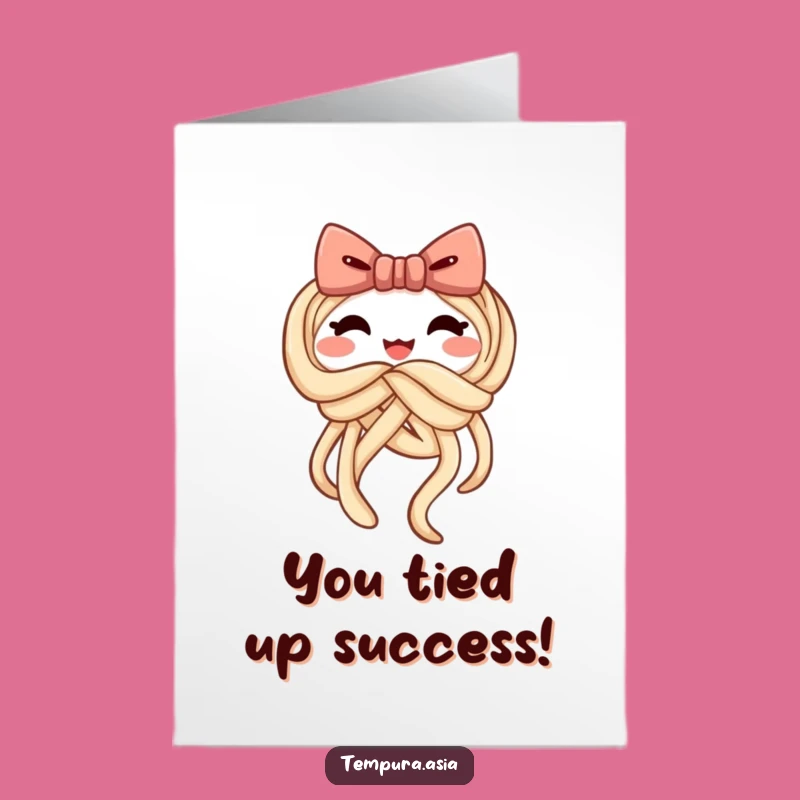 Free Printable Udon Congratulations Card: Sweet Downloadable Gift for Big Wins!