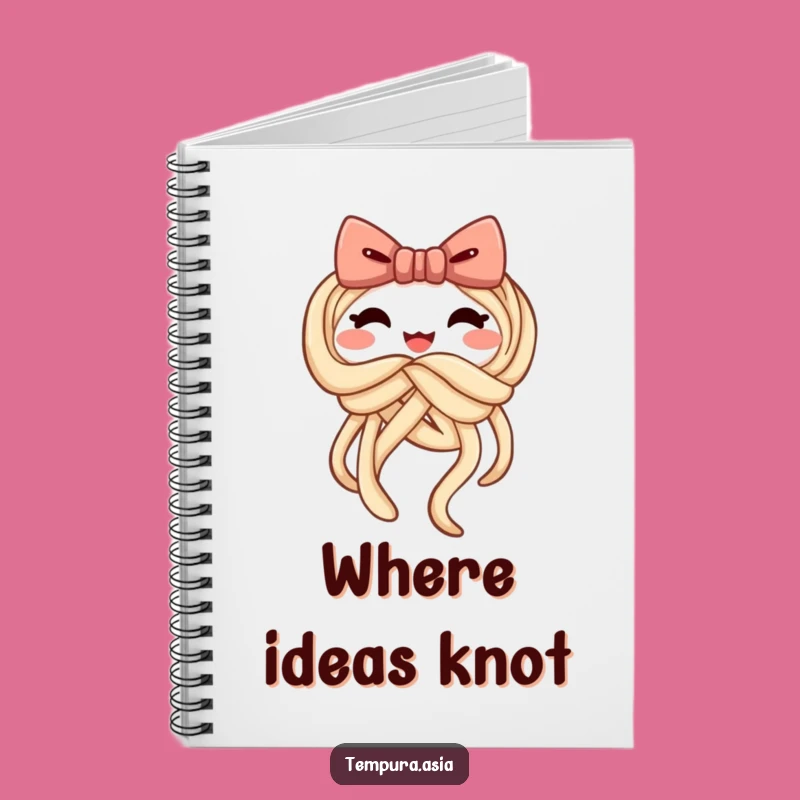 Funny Udon Bow Notebook: Jot Down Ideas with Playful Style