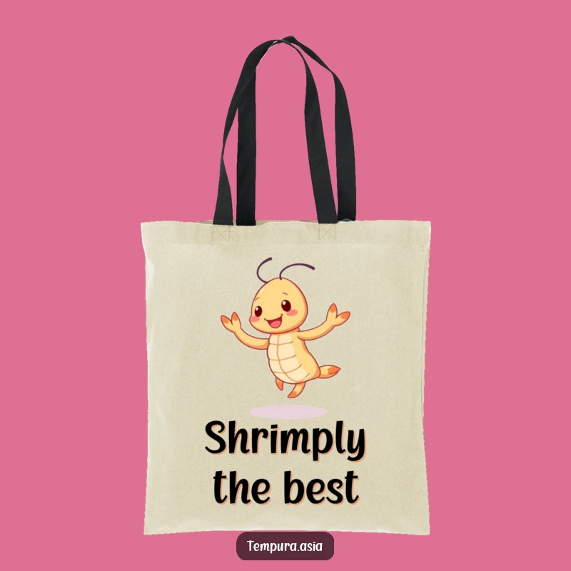 Funny Tempura Shrimp Jig Tote Bag - Carry Your Fun & Moves