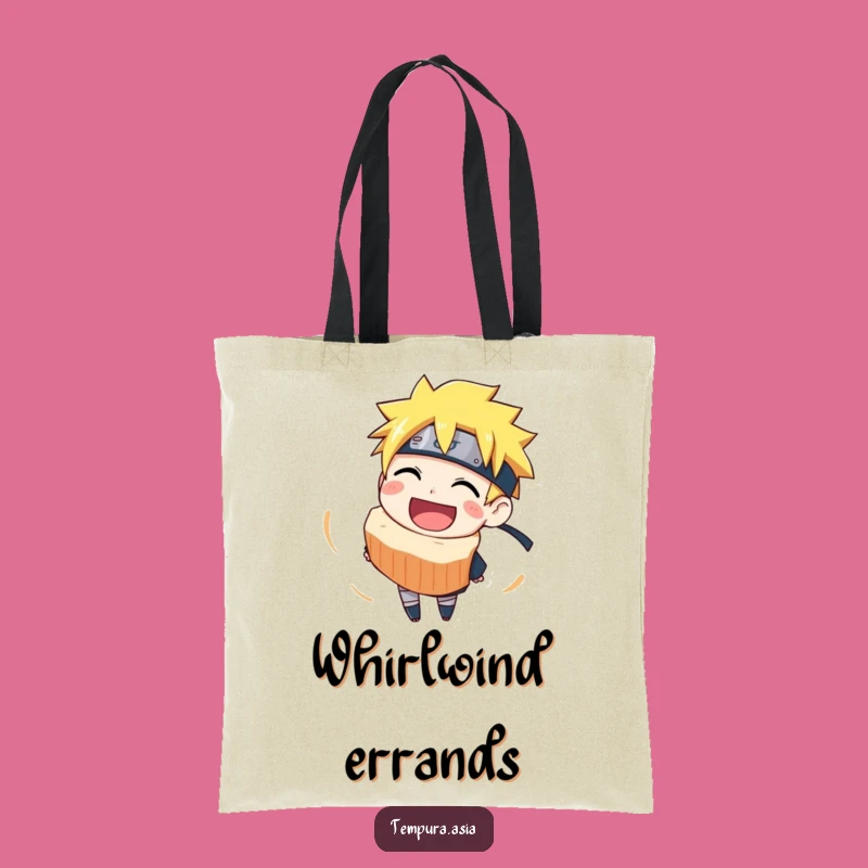 Funny Narutomaki Spin Tote Bag: Carry Your Ramen Joyful Style